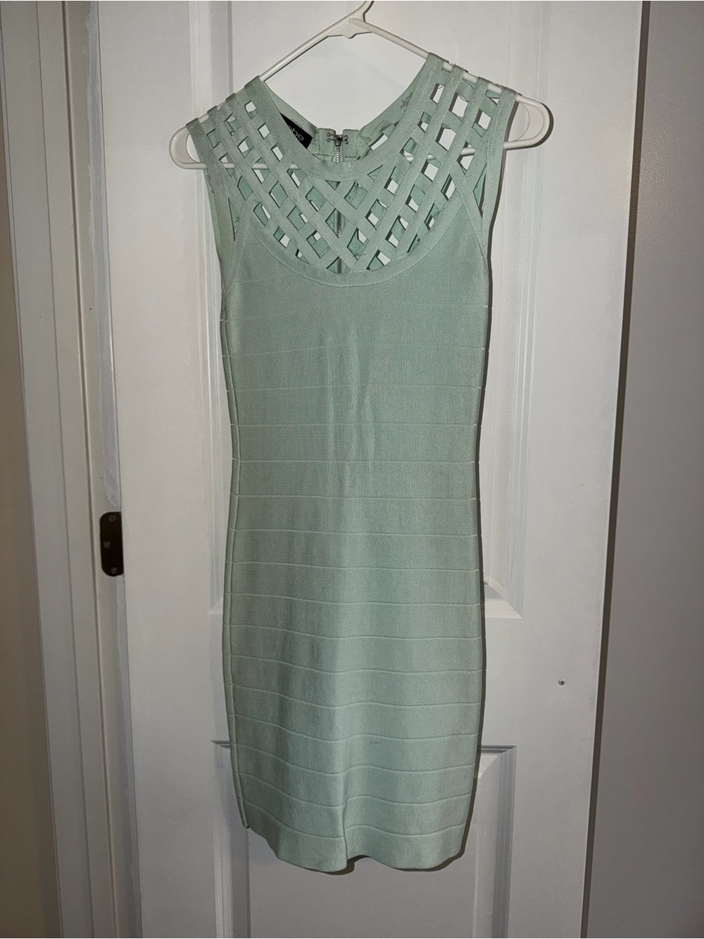Bebe - Mint Green Bandage Dress